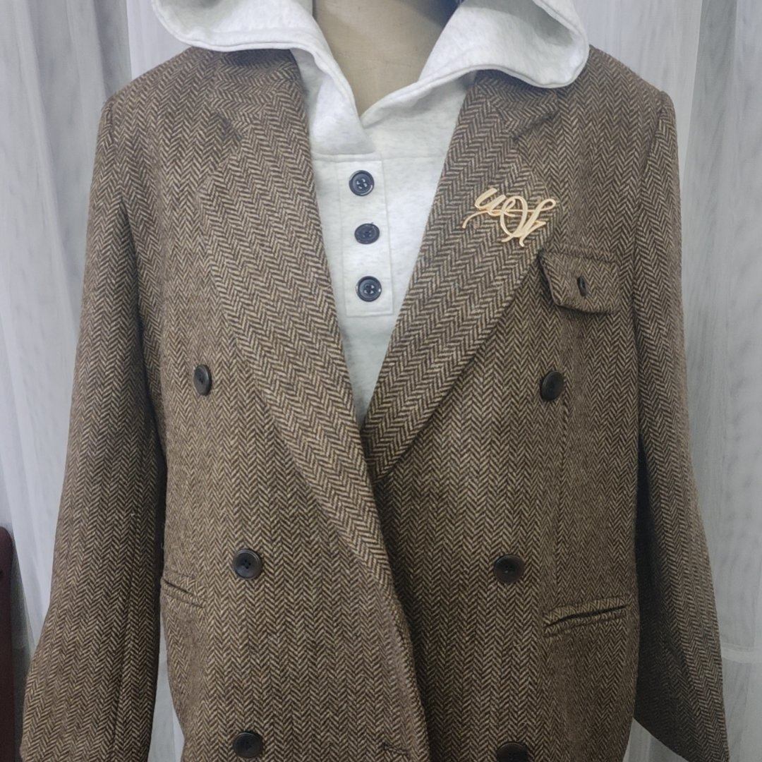 WESTAYONE 24AW新款通勤高级感女秋毛呢西装外套,女装/女士精品,时尚套装,淘宝优惠券,粉丝福利购,淘宝优惠卷