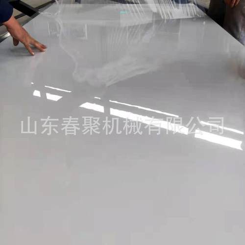 网纹辊铝蜂窝板涂胶机木模板涂胶机现货供应 pet橱柜门板涂胶机