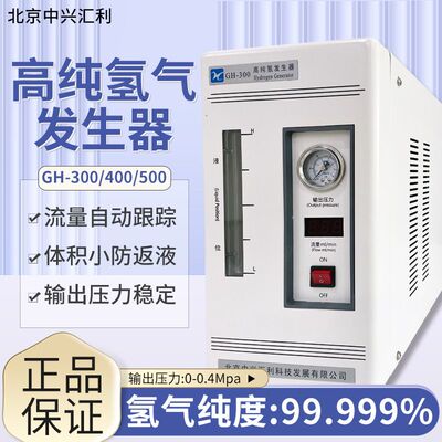 北京中兴汇利GH300~500 高纯度99.999%气象色谱仪配套氢气发生器