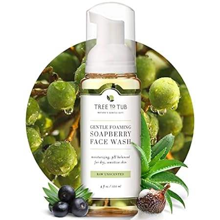Tree to Tub Sensitive Skin Face Wash for Dry Skin - Fragr