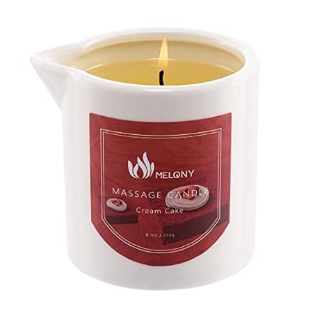 MELONY Soy Massage Oil Candle | Low Temp | Perfect Intens