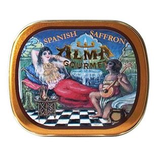 Saffron Tin Gourmet Gram Spanish Alma