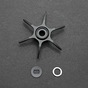 改装阿布max系列P3P4P5水滴轮五星六星金色金属绿色改装泄力配件