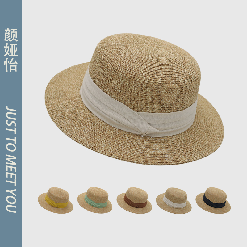 草帽度假法式女夏季遮阳防晒百搭