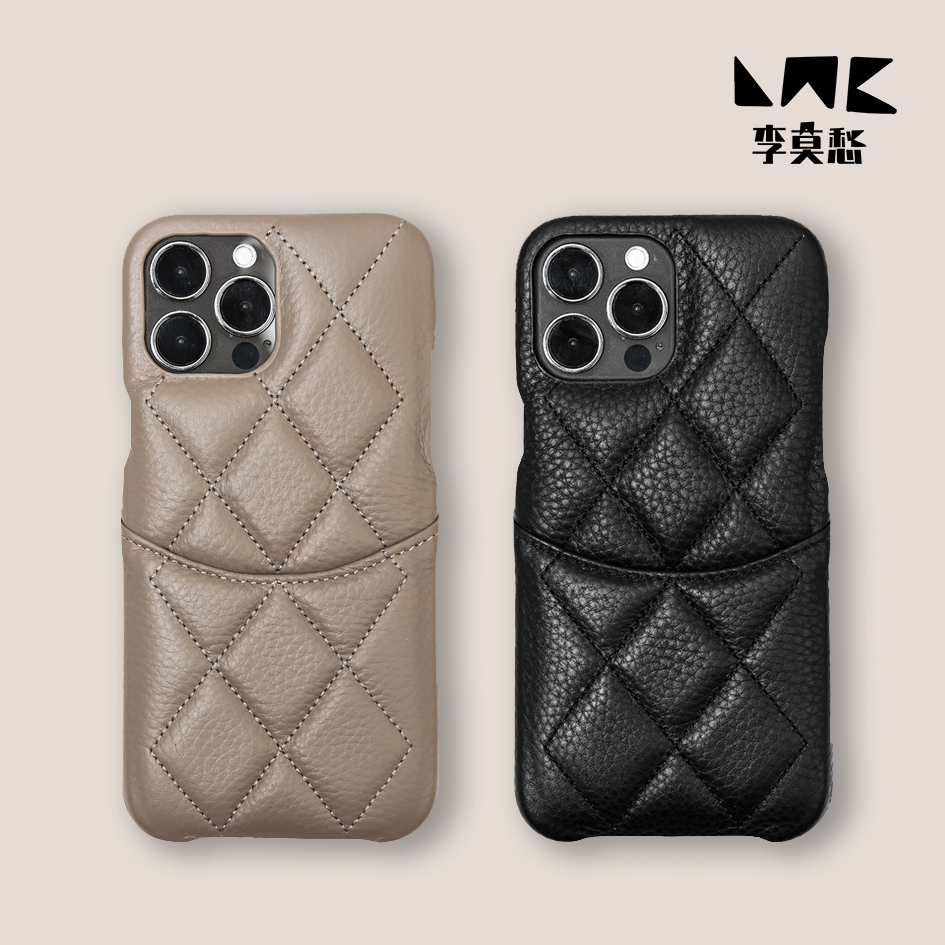 苹果手机壳小香风口袋卡包