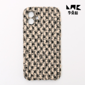 李莫愁定制秋冬款 黑白花呢手机壳