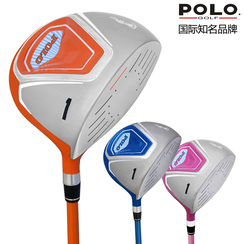 polo新款高尔夫儿童球杆 男女童1号木杆 golf初学一号开球木