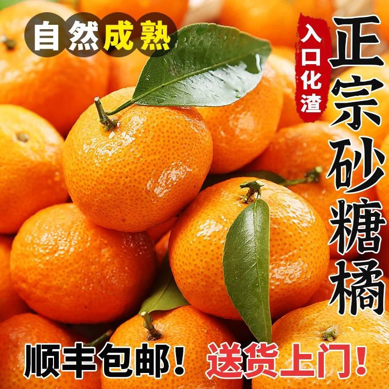 【新鲜现摘】正宗广西沙糖桔薄皮桔子砂糖橘整箱柑橘当季水果,水产肉类/新鲜蔬果/熟食,桔子,淘宝优惠券,粉丝福利购,淘宝优惠卷