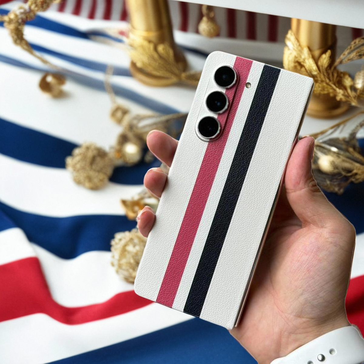 手机膜素皮小羊皮防刮防滑防尘