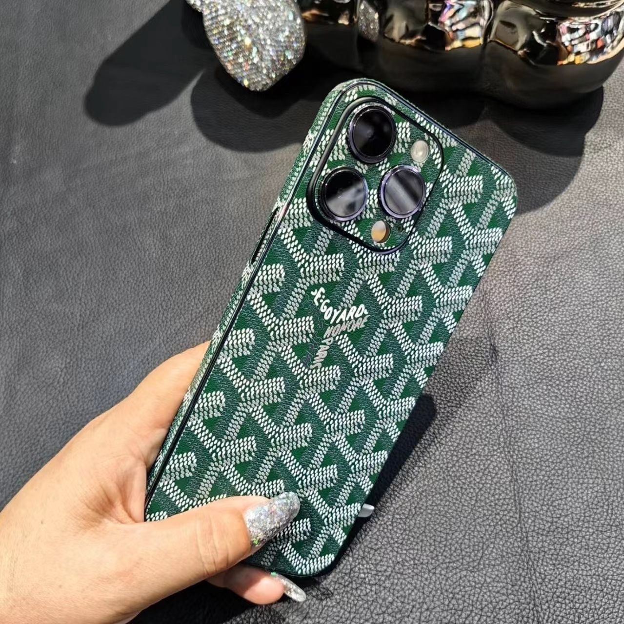 防刮防滑素皮小牛皮纹防刮防摔
