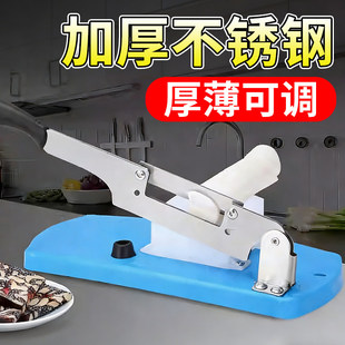 切年糕神器阿胶糕太妃糖专用刀家用不锈钢切片机切中药片牛轧糖刀