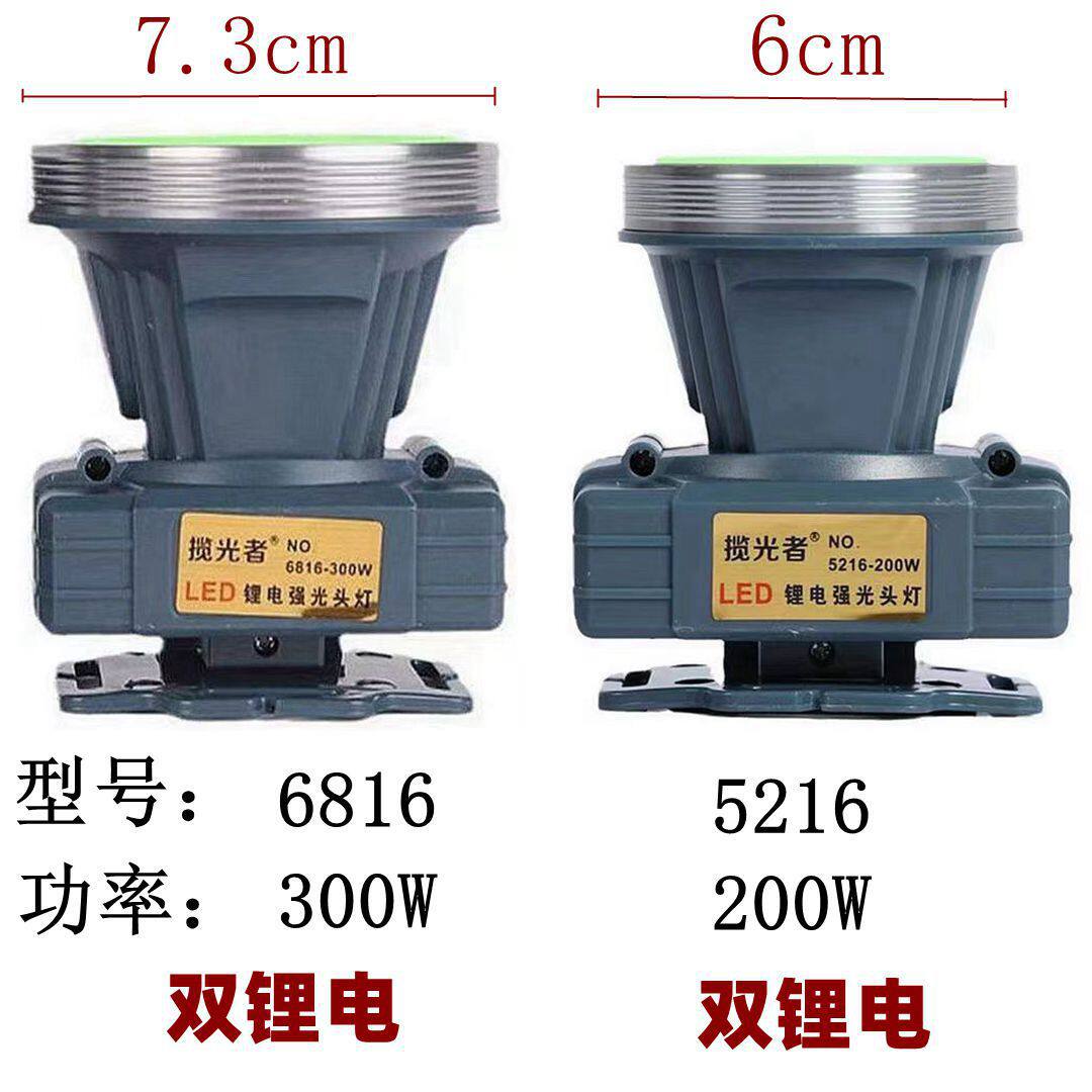 强光可充电LED头灯长续航