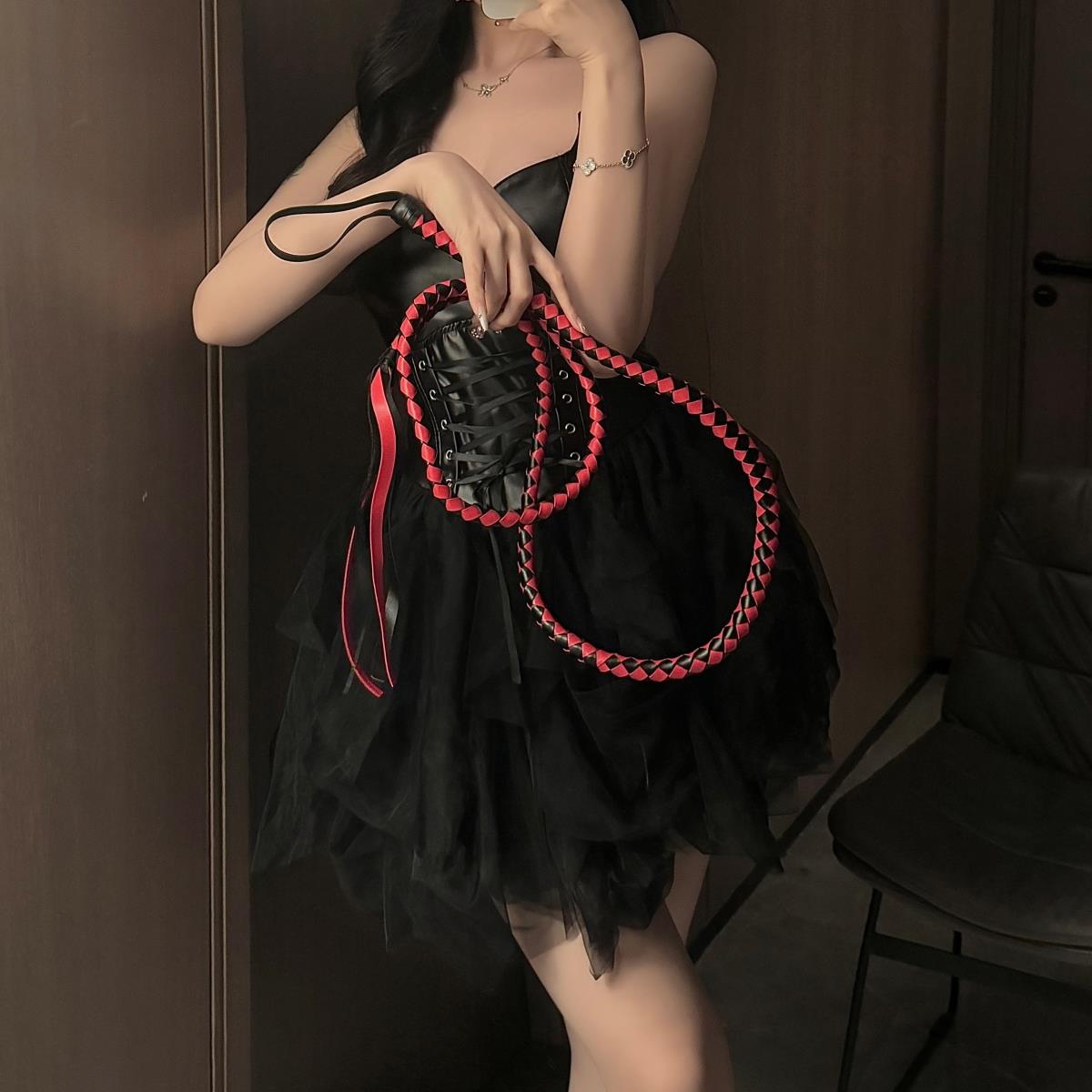 【保密发货】小皮鞭黑色马鞭子牧羊长皮鞭cos散鞭pu长蛇鞭