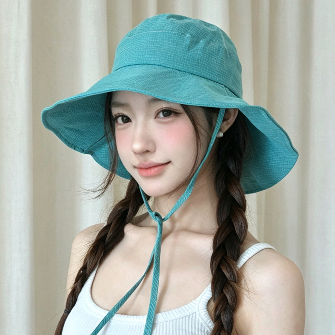 日系宽檐防晒显脸小夏季渔夫帽