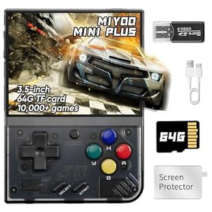 Console Mini Plus Retro Miyoo with Game Handheld 64G