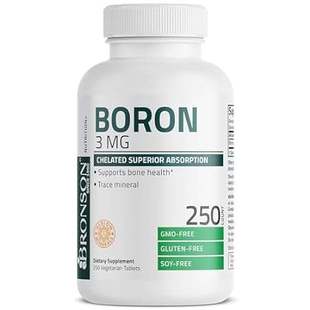 Chelated Supports Bronson Absorption Boron Superior