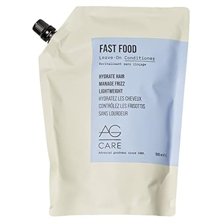AG Care Fast Food Leave On Conditioner， 33.8 Fl Oz