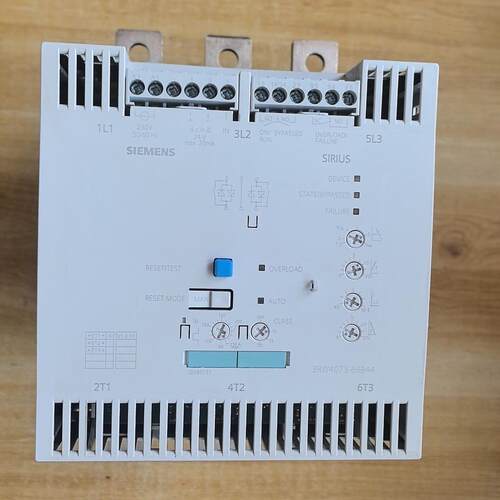 3RW4073-6BB44 软启动器 SIRIUS 工控自动化控制配件议价维修