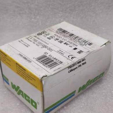 750-337/000-001 WAGO万可I/O系统 工控自动化配件议价维修