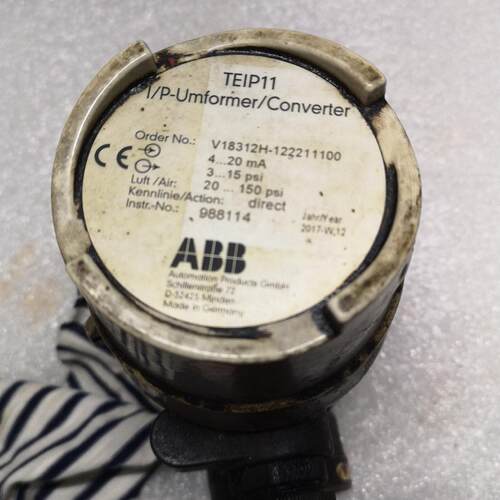 TEIP11 ABB I/P转换器 工业工控转换装置议价维修