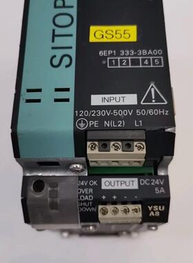 6EP1333-3BA00 电源模块 DC24V 5A 稳压开关电源 SITOP议价维修