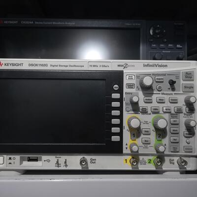 DSOX1102G 示波器 数字双通道 电子测量检测仪器议价维修