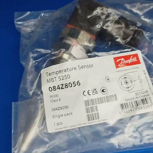 MBT5250 084Z8056 温度传感器 Pt100 Class B 丹福斯议价维修