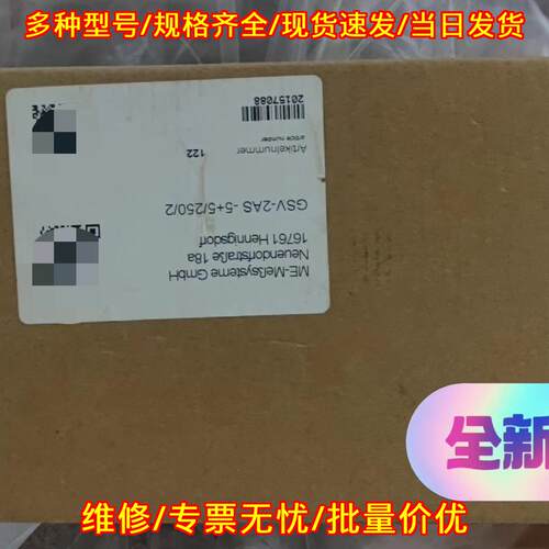 GSV-2AS-5+5/250/2 测量放大器 工业工控自动化配件议价维修
