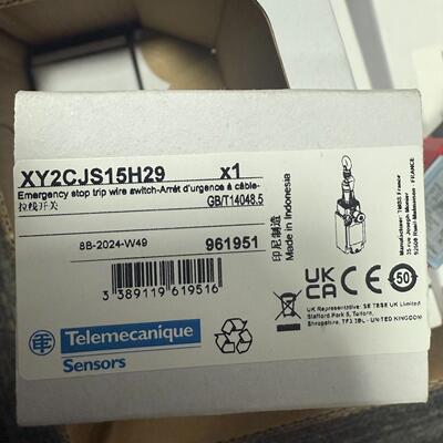 XY2CJS15H29特勒美科拉绳开关正品工控自动化配件议价维修