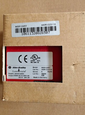 MSR124RT 440R-G23110 工业自动化安全继电器控制模块议价维修