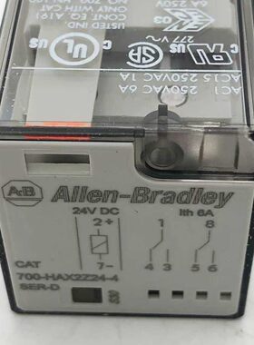 700-HAX2Z24-4 管座继电器 罗克韦尔AB 工控配件议价维修