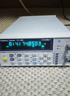 FC-300 频率计 Credix双通道3GHz高精度频率测试仪器议价维修