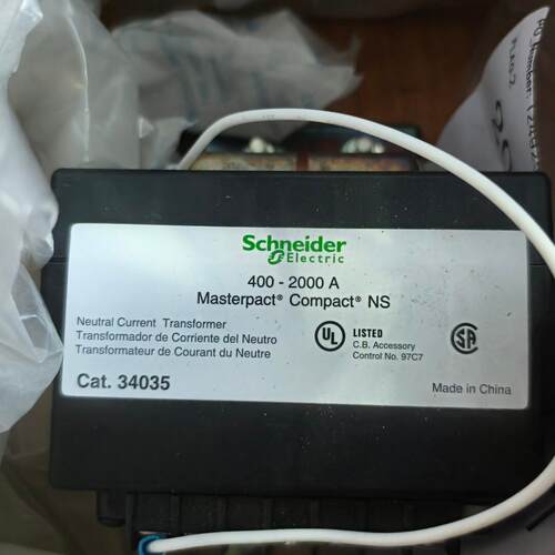 34035 Masterpact Compact NS 零序互感器 400-2000A议价维修