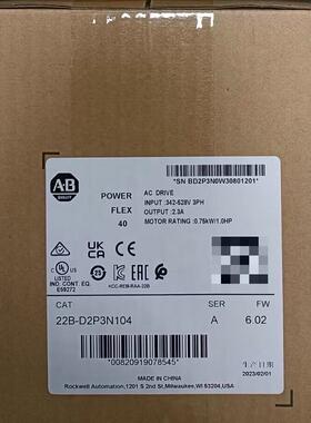 22B-D2P3N104 AB交流变频器 工业自动化控制配件议价维修