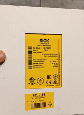 FX3-XTDI80002 安全继电器 工控自动化配件 104412议价维修