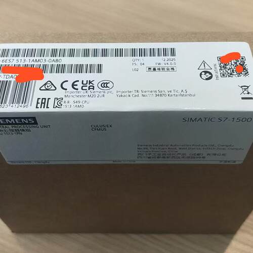 6ES7 513-1AM03-0AB0 PLC模块 中央处理器CPU S7-1500议价维修