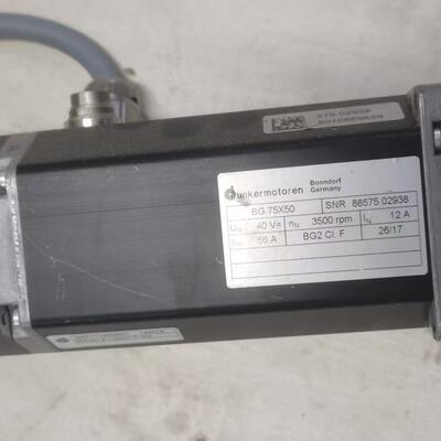 BG 75X50 Dunkermotoren电机 40V 12A 额定转速3500rpm议价维修