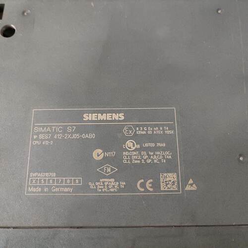 6ES7412-2XJ05-0AB0 CPU处理器 S7-400工业工控模块议价维修