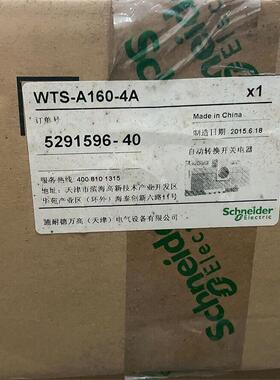 WTS-A160-4A 自动转换开关电器 4P 160A 末端型议价维修