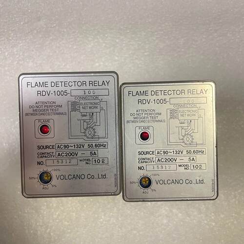 RDV-1005-100 火焰探测继电器 VOLCANO工业自动化配件议价维修