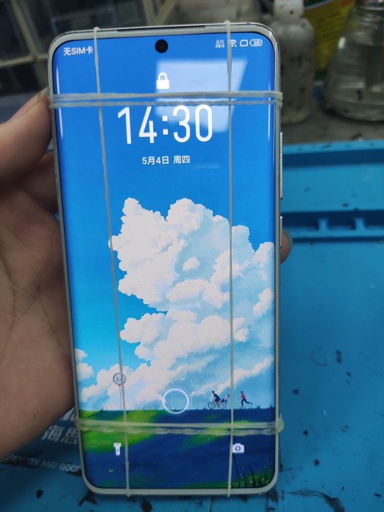 魅族18 魅族18s 更改白面板 白海豚 白色外屏 盖板 外屏幕更换