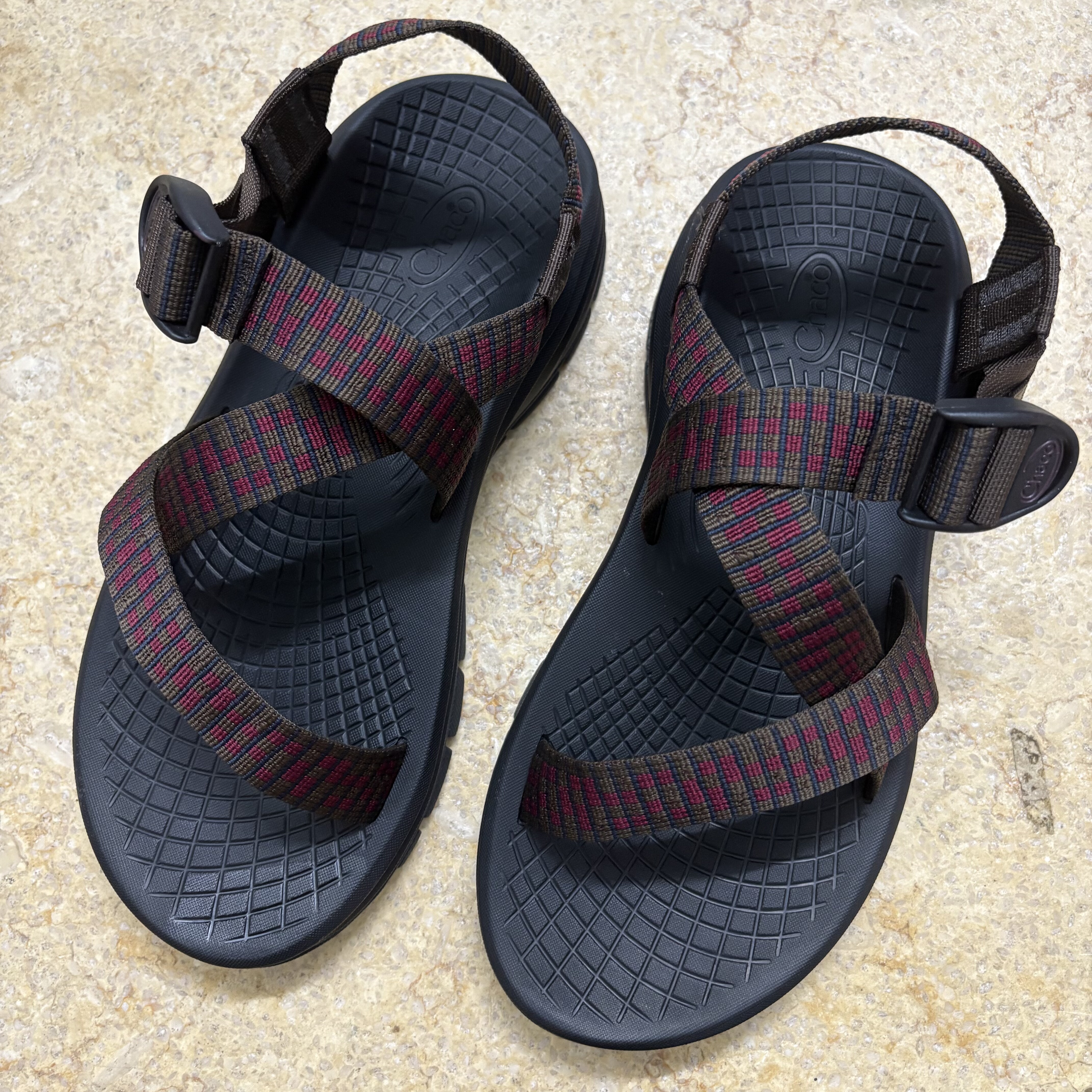 Chaco夏季户外沙滩男款露脚趾凉鞋Z/volv休闲徒步涉水溯溪鞋