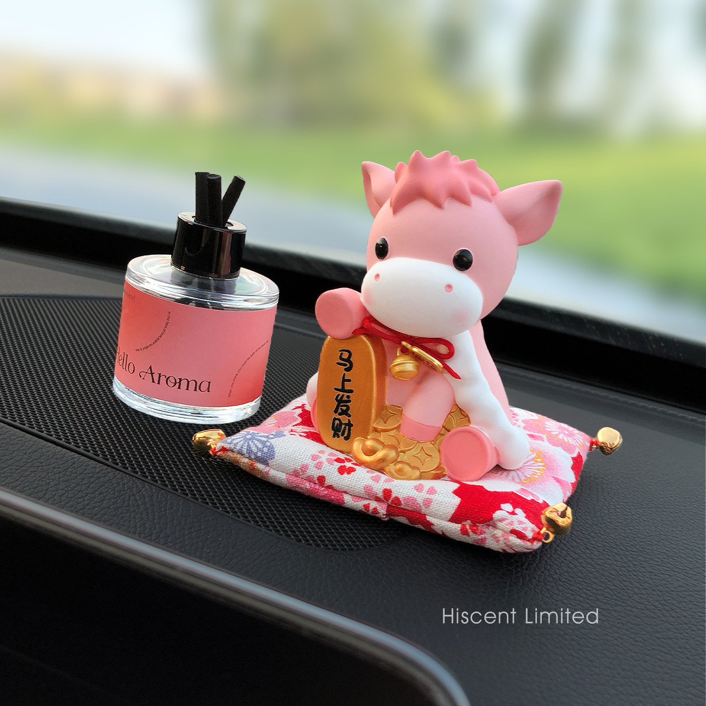 2026春节马年小马车内饰品摆件车载香薰汽车中控台装饰吉祥物礼物,汽车用品/电子/清洗/改装,摆件,淘宝优惠券,粉丝福利购,淘宝优惠卷