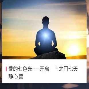 丹亚雷爱的七色光深度静心营视频内在自我引导式静心疗愈冥想课程