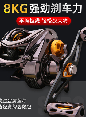 wew水滴轮18轴远投防炸线路亚轮打黑翘嘴雷强路亚双刹sk2000渔轮