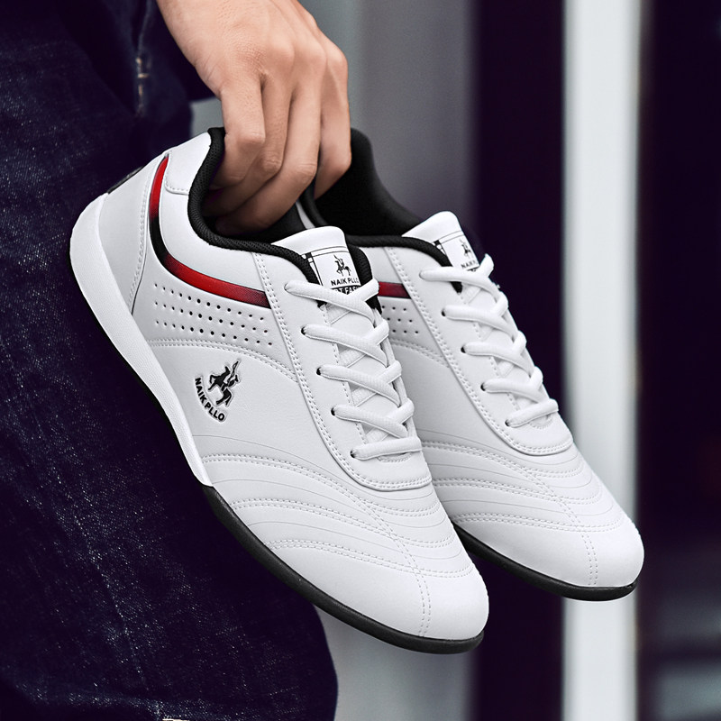 奈客保罗正品春秋季运动鞋防臭透气运动鞋子男款百搭休闲板鞋单鞋