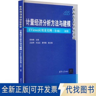 全新正版计量经济分析方法与建模 EViews应用及实例·初级(第4版)高铁梅 编9787302551560清华大学出版社2020-09-01