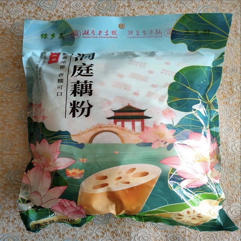 洞庭藕粉小袋装中老年正宗即食莲藕粉