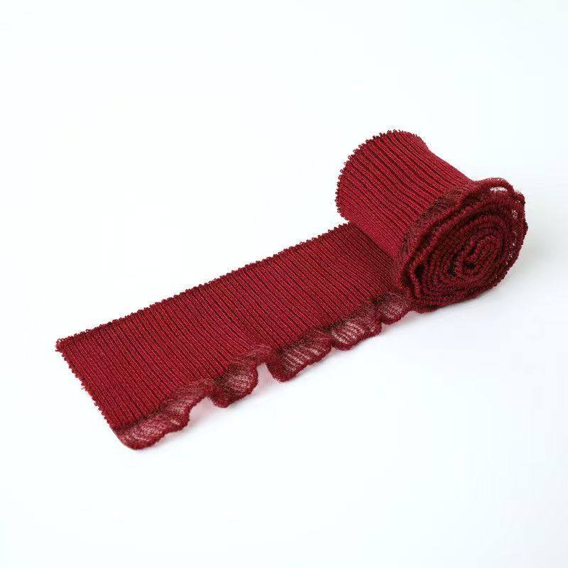 褶皱荷叶领口袖口耳边diy领圈手工装饰蕾丝领子辅料花边下摆,居家布艺,松紧带,淘宝优惠券,粉丝福利购,淘宝优惠卷