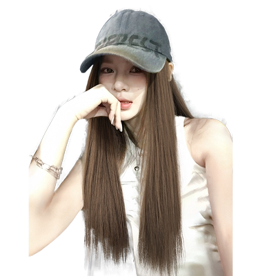 phaeton高温丝美式复古帽子假发